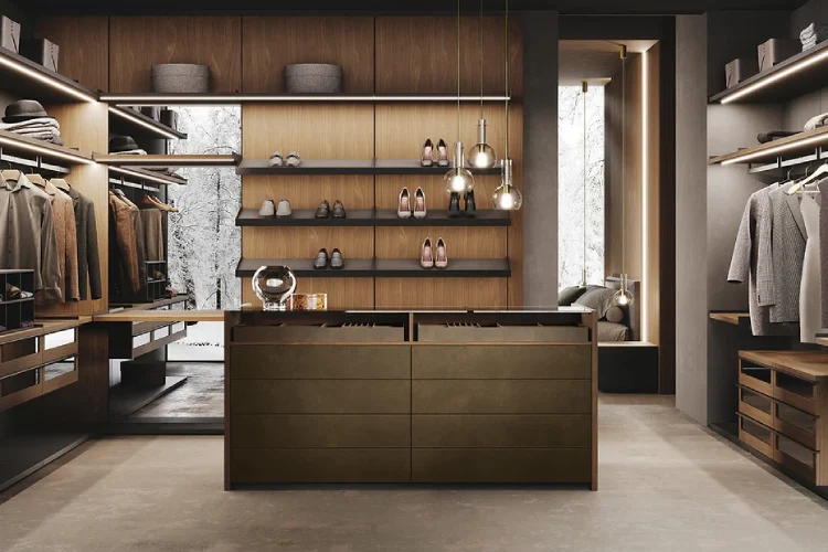 High-End Italian Wardrobe Cabinetry by G&F Interiors
