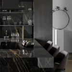 Luxury Italian Kitchen with Custom European Cabinetry by TM Italia
